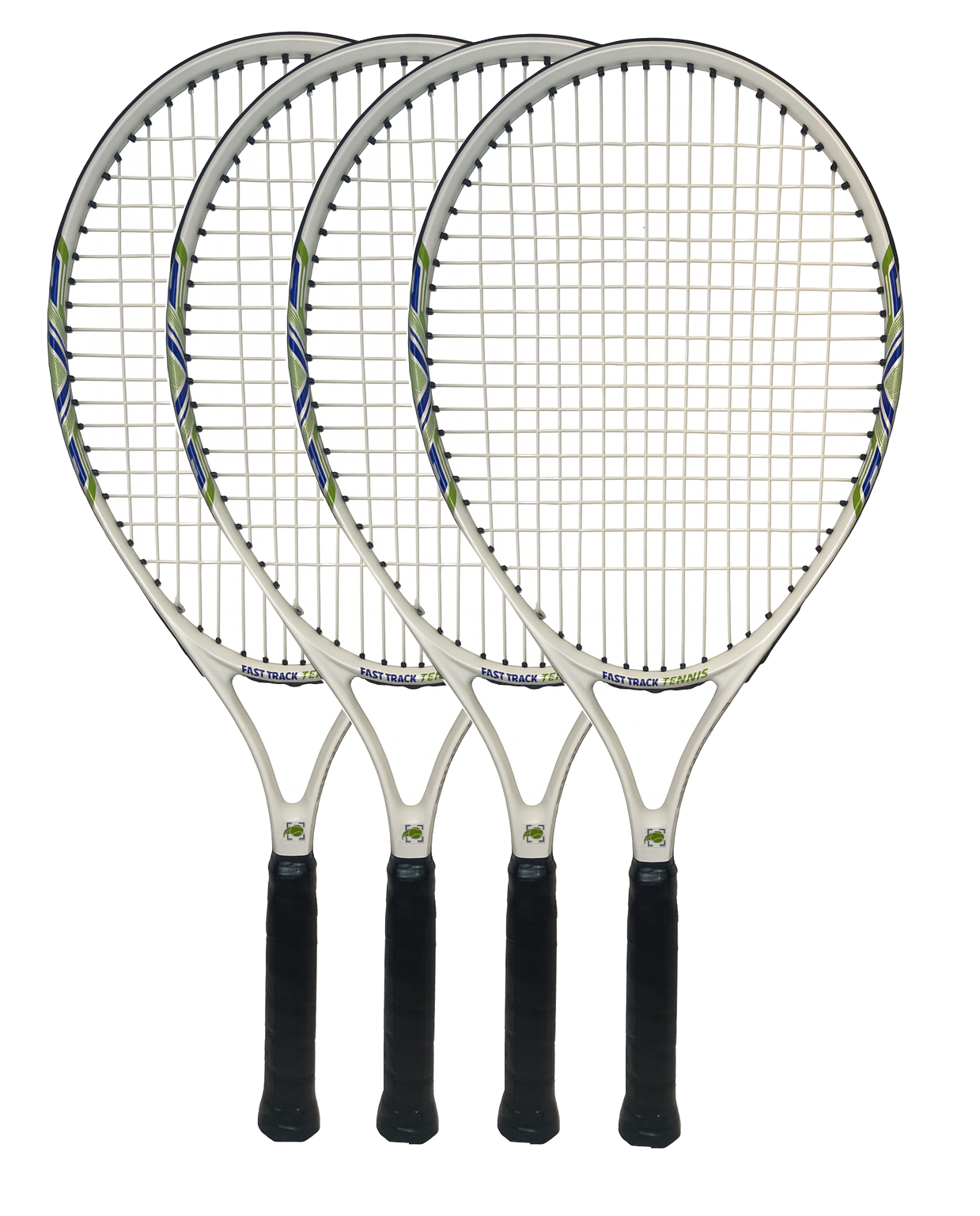 4 x FastTrackTennis Junior Racket 25 (para niños de 8 a 10 años)